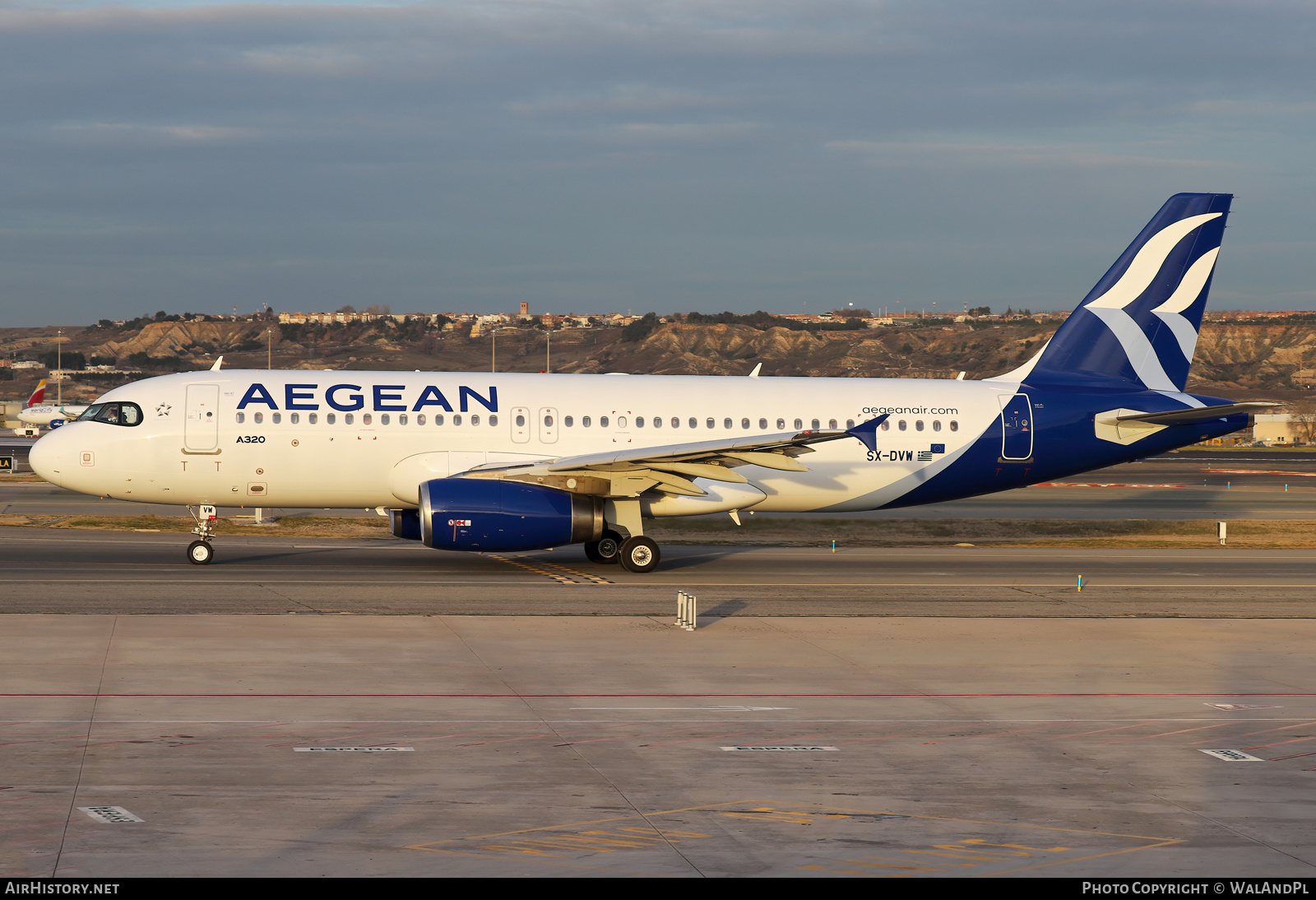 Aircraft Photo of SX-DVW | Airbus A320-232 | Aegean Airlines | AirHistory.net #785321