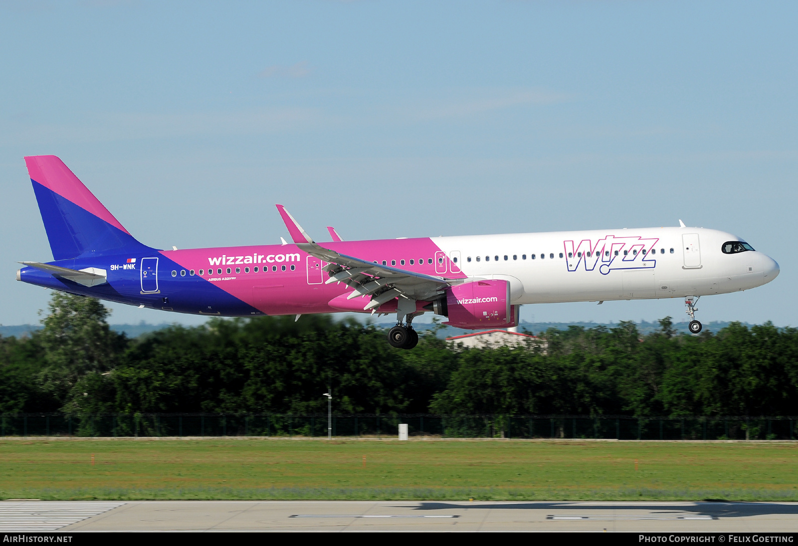 Aircraft Photo of 9H-WNK | Airbus A320-271NX | Wizz Air | AirHistory.net #785335