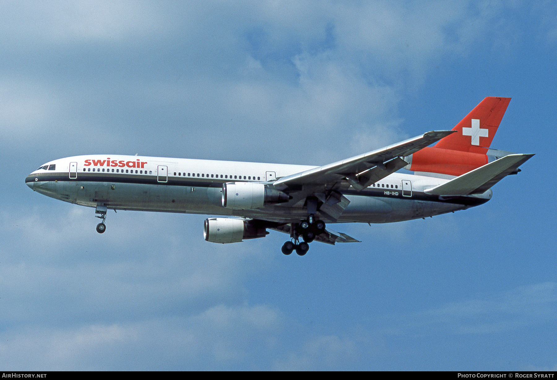 Aircraft Photo of HB-IHD | McDonnell Douglas DC-10-30 | Swissair | AirHistory.net #785337