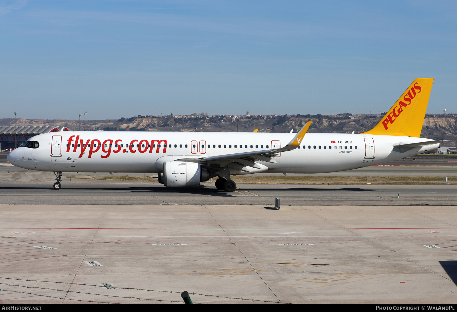 Aircraft Photo of TC-RBC | Airbus A321-251NX | Pegasus Airlines | AirHistory.net #785380