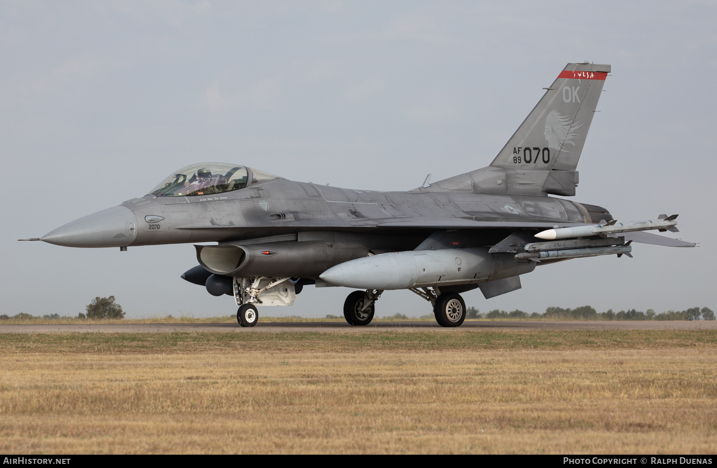 Aircraft Photo of 89-2070 | General Dynamics F-16C Fighting Falcon | USA - Air Force | AirHistory.net #785383