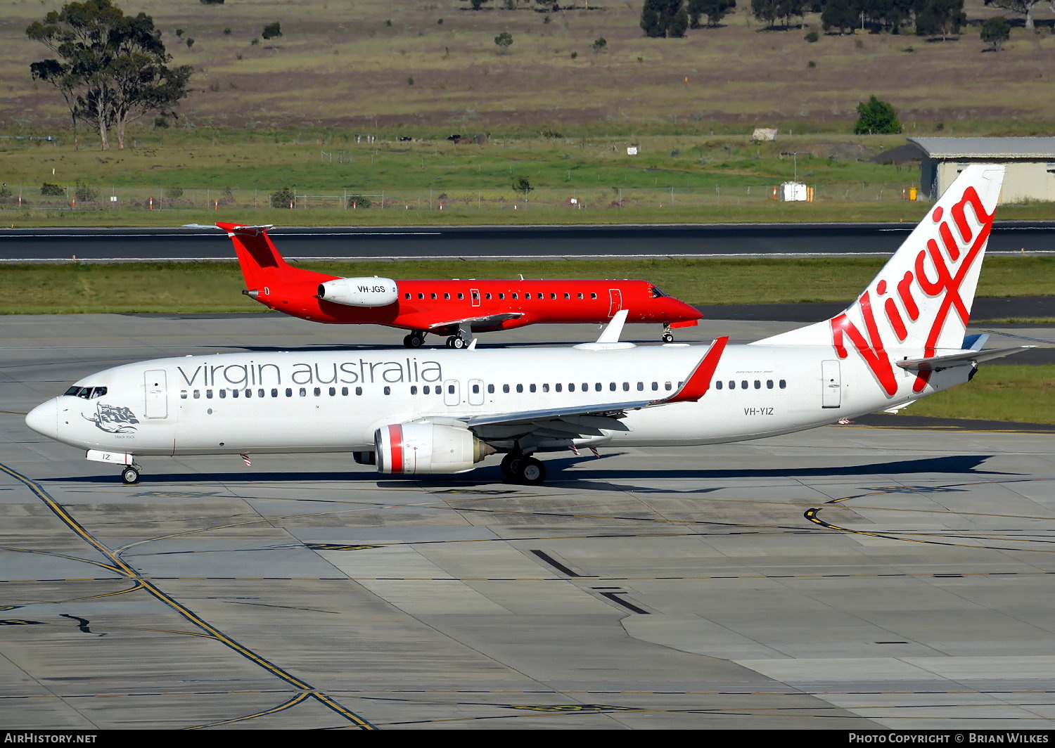 Aircraft Photo of VH-YIZ | Boeing 737-8FE | Virgin Australia Airlines | AirHistory.net #785384