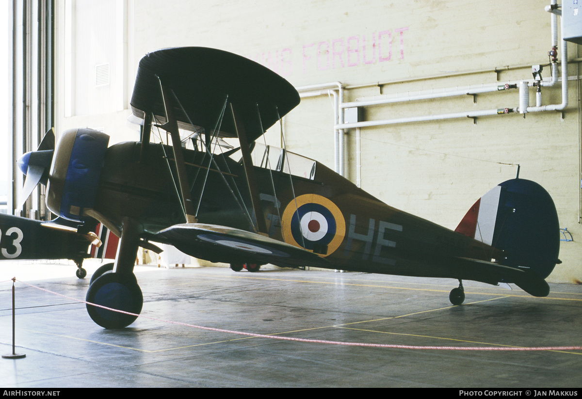 Aircraft Photo of N5641 | Gloster Gladiator Mk2 | UK - Air Force | AirHistory.net #785399