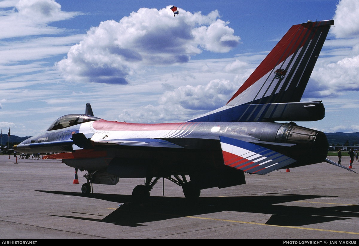 Aircraft Photo of J-253 | General Dynamics F-16A Fighting Falcon | Netherlands - Air Force | AirHistory.net #785401
