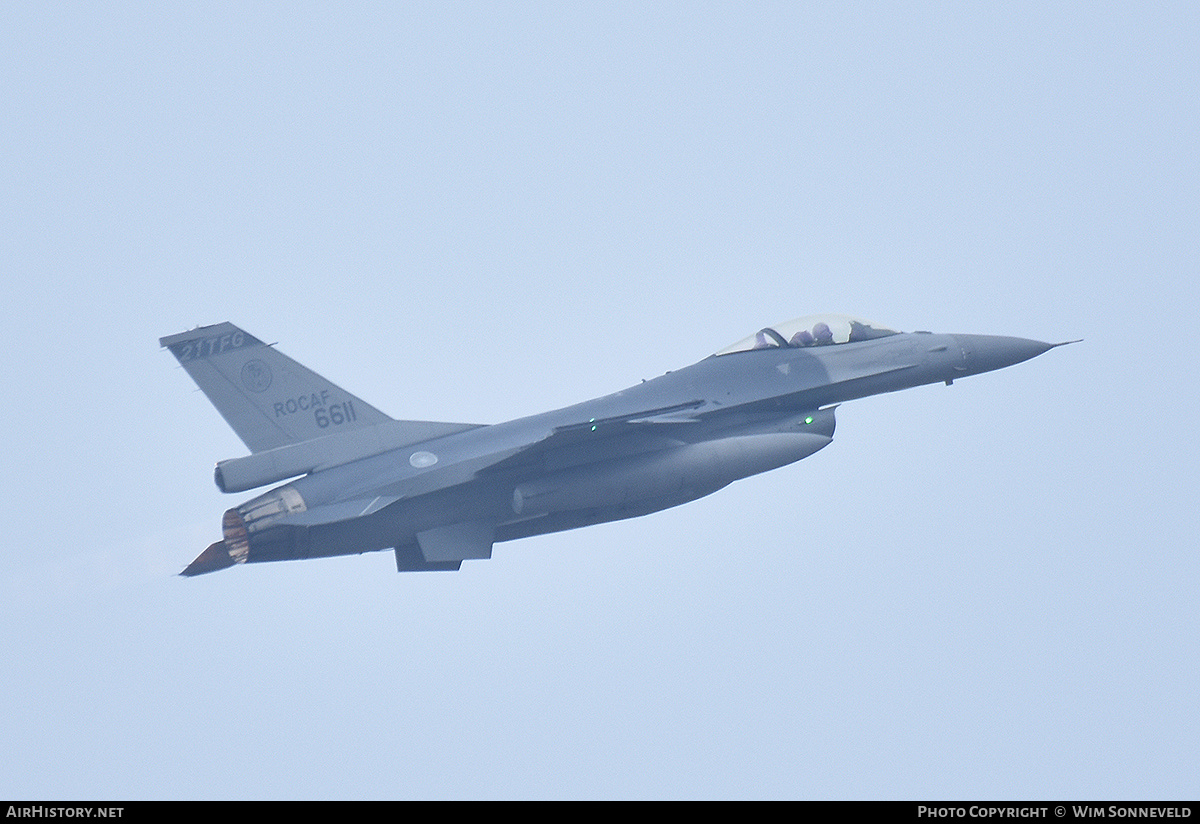 Aircraft Photo of 6611 | Lockheed Martin F-16V Fighting Falcon | Taiwan - Air Force | AirHistory.net #785403