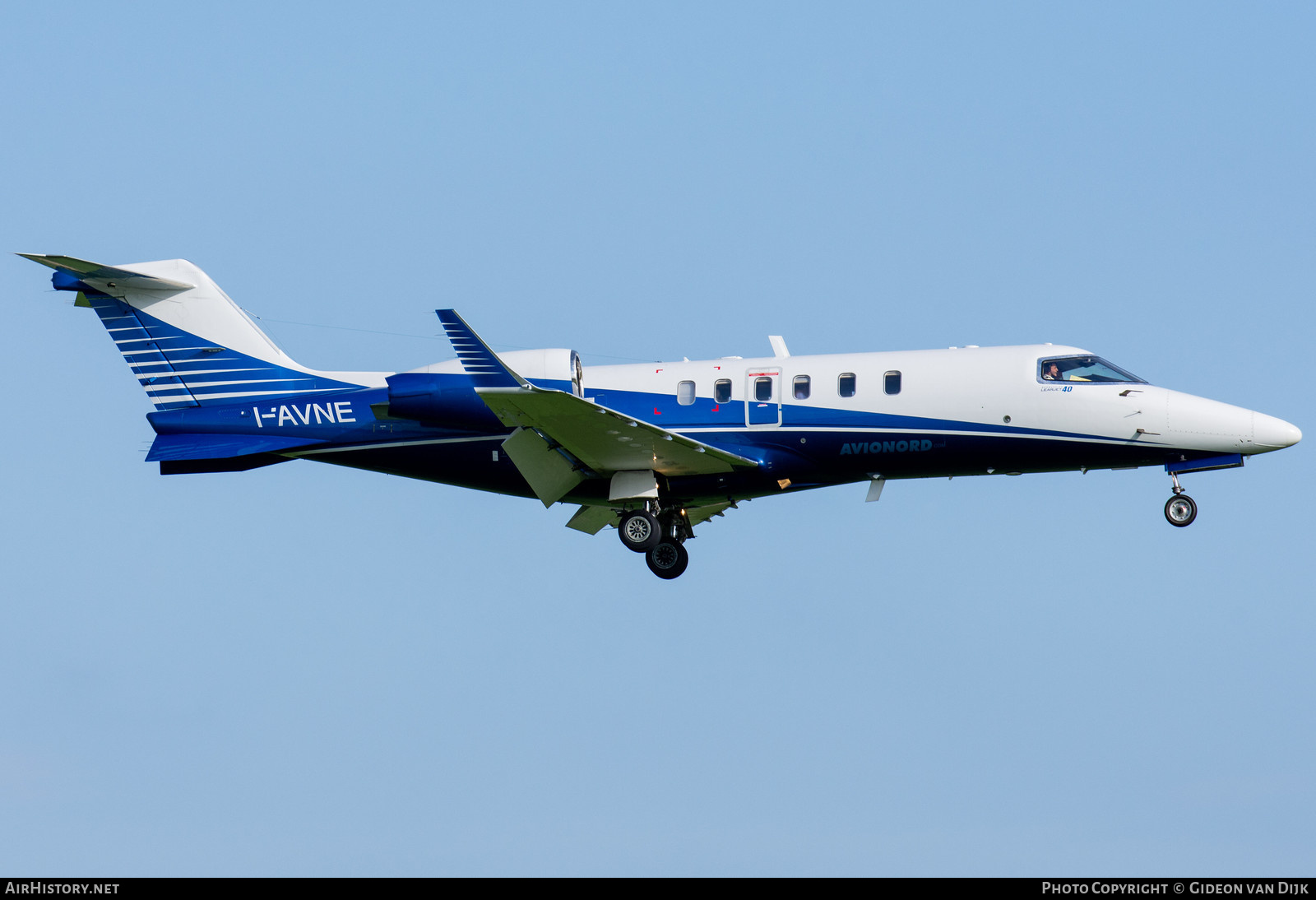 Aircraft Photo of I-AVNE | Learjet 40 | Avionord | AirHistory.net #785454