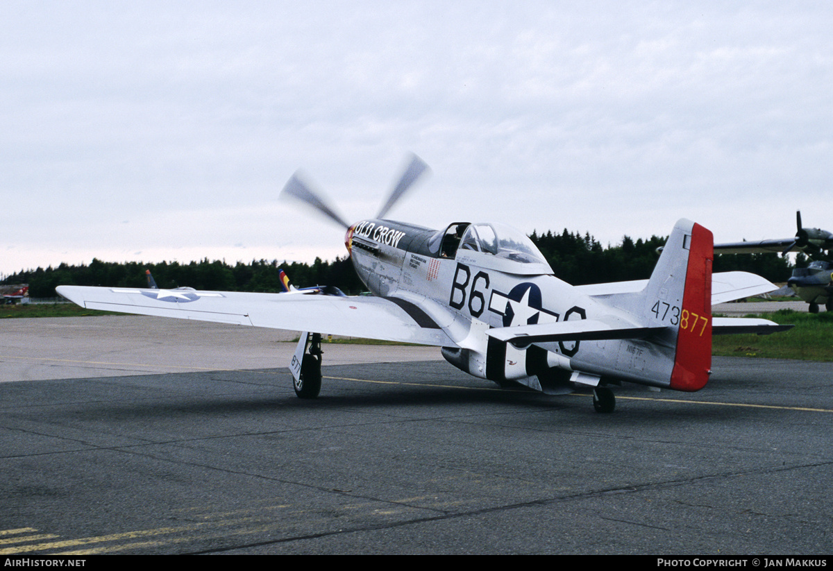 Aircraft Photo of N167F / 473877 | North American P-51D Mustang | Scandinavian Historic Flight | USA - Air Force | AirHistory.net #785483