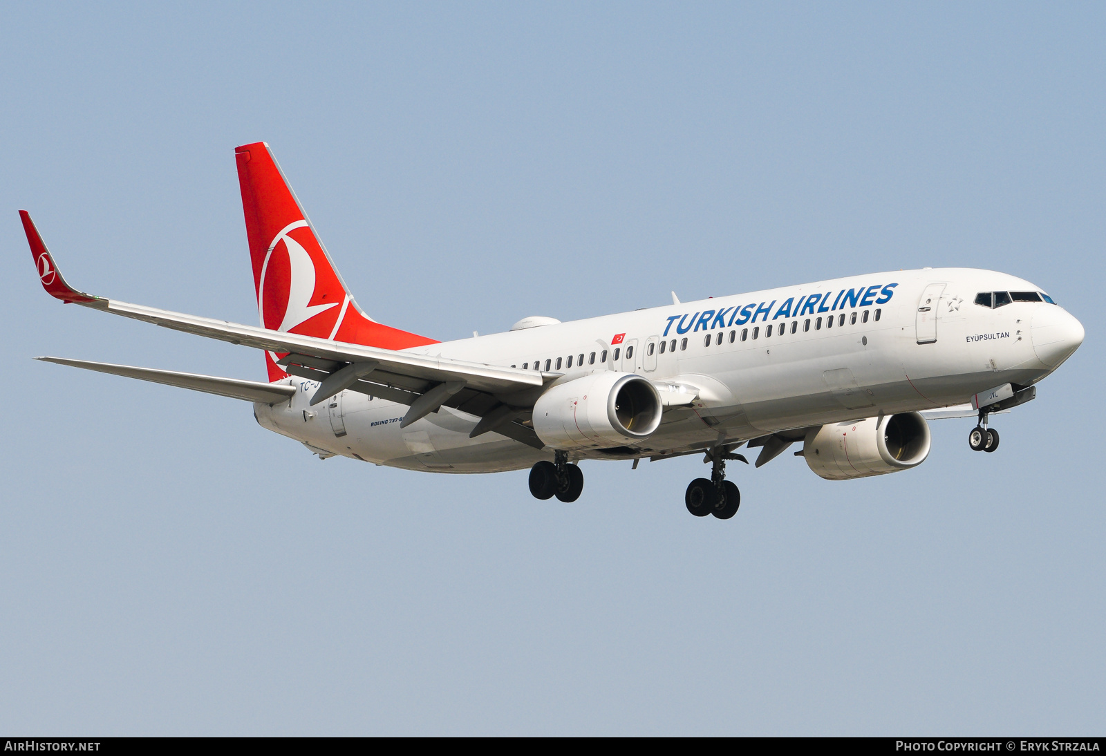 Aircraft Photo of TC-JVL | Boeing 737-8F2 | Turkish Airlines | AirHistory.net #785512