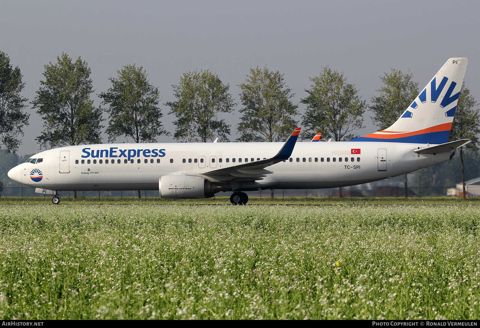 Aircraft Photo of TC-SPI | Boeing 737-82R | SunExpress | AirHistory.net #785544