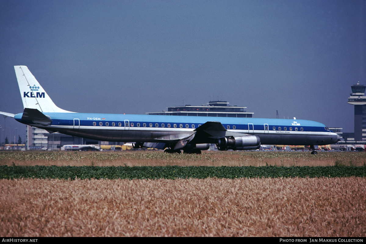 Aircraft Photo of PH-DEM | McDonnell Douglas DC-8-63 | KLM - Royal Dutch Airlines | AirHistory.net #785560