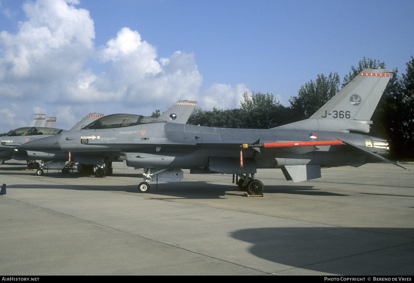 Aircraft Photo of J-366 | General Dynamics F-16A Fighting Falcon | Netherlands - Air Force | AirHistory.net #785561