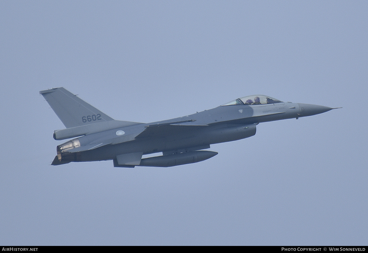 Aircraft Photo of 6602 | General Dynamics F-16V Fighting Falcon | Taiwan - Air Force | AirHistory.net #785570