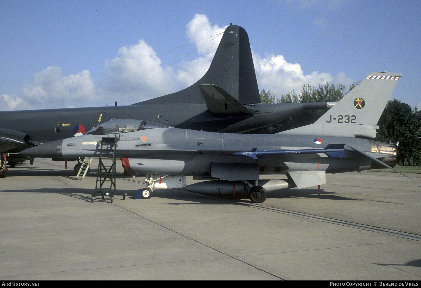 Aircraft Photo of J-232 | General Dynamics F-16A Fighting Falcon | Netherlands - Air Force | AirHistory.net #785576