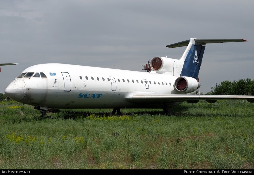 Aircraft Photo of UP-Y4210 | Yakovlev Yak-42D | SCAT Airlines | AirHistory.net #785581
