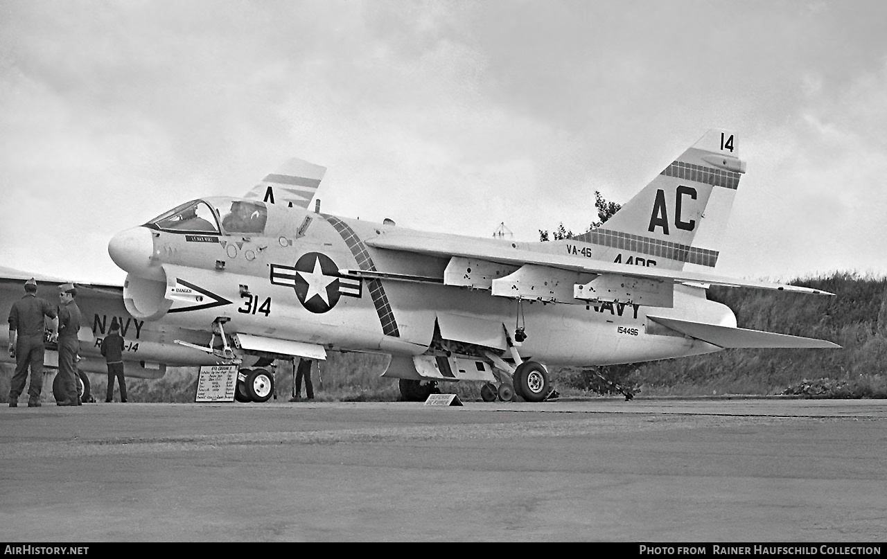 Aircraft Photo of 154496 | LTV A-7B Corsair II | USA - Navy | AirHistory.net #785596
