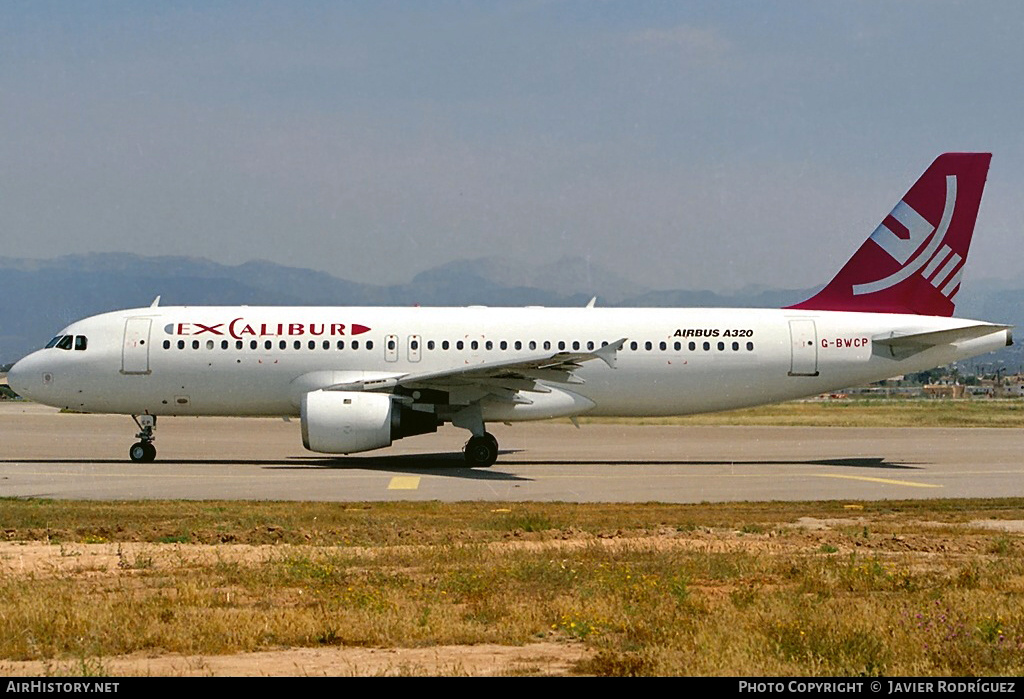 Aircraft Photo of G-BWCP | Airbus A320-212 | Excalibur | AirHistory.net #785605