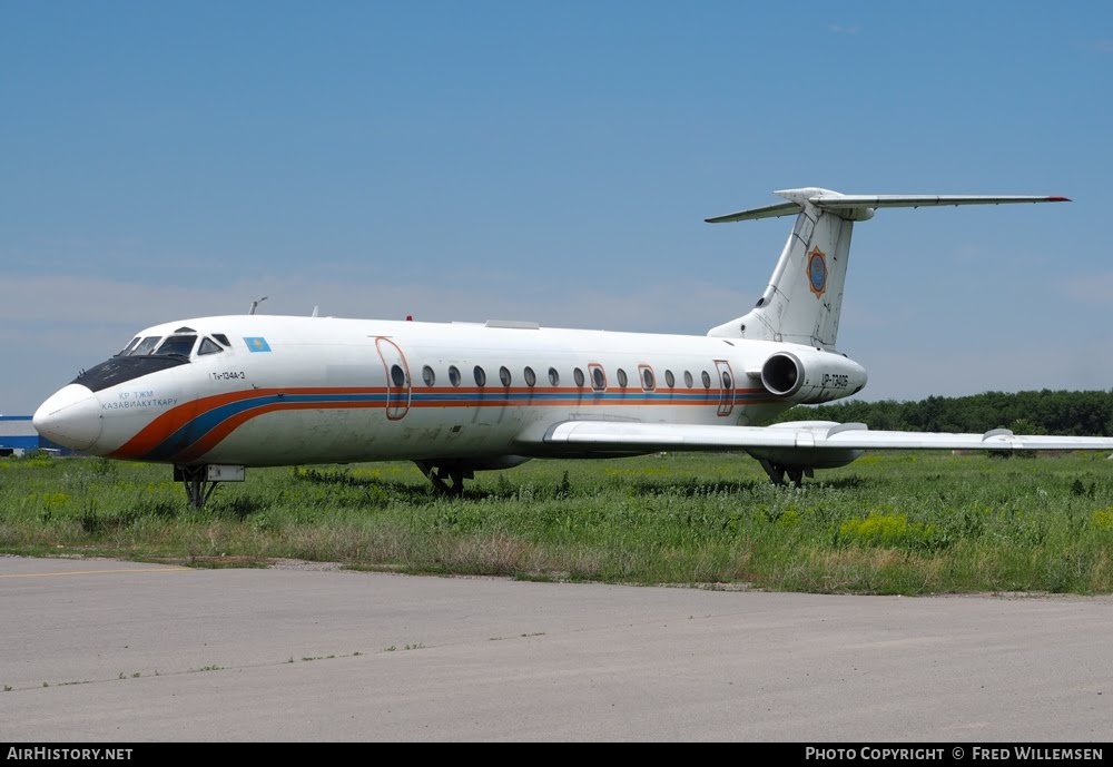 Aircraft Photo of UP-T3406 | Tupolev Tu-134A-3 | Ministry of Emergency Situations | AirHistory.net #785613