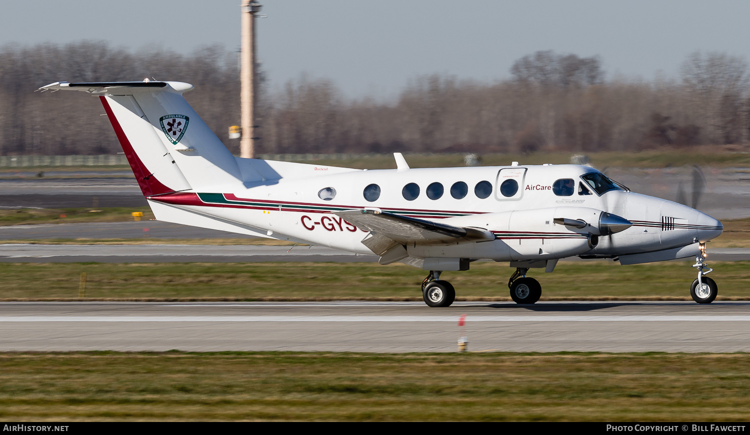 Aircraft Photo of C-GYSC | Beech 200 Super King Air | AirCare - Ambulance New Brunswick | AirHistory.net #785660