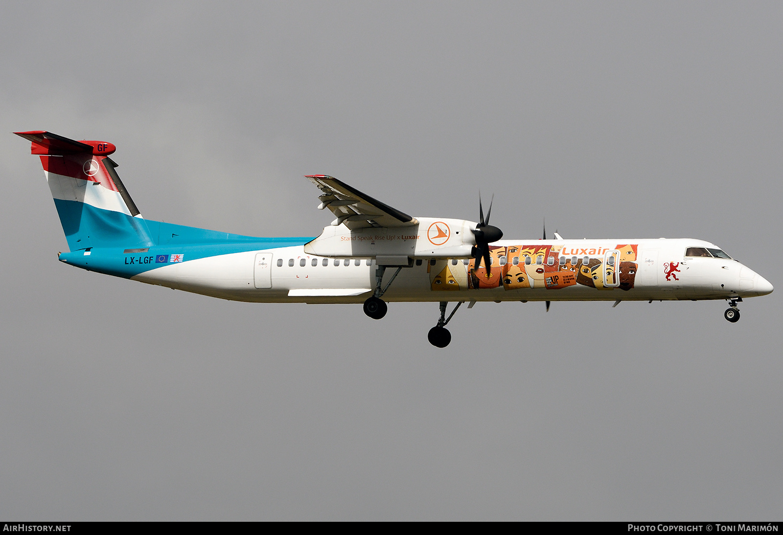 Aircraft Photo of LX-LGF | Bombardier DHC-8-402 Dash 8 | Luxair | AirHistory.net #785685