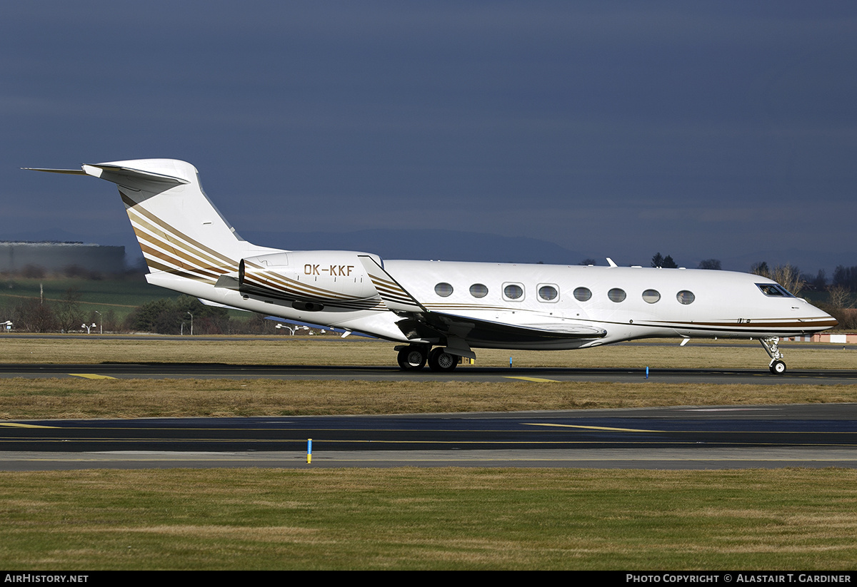 Aircraft Photo of OK-KKF | Gulfstream Aerospace G650ER (G-VI) | AirHistory.net #785689