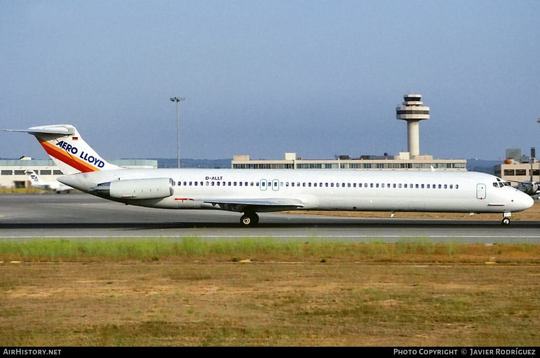 Aircraft Photo of D-ALLT | McDonnell Douglas MD-82 (DC-9-82) | Aero Lloyd | AirHistory.net #785691