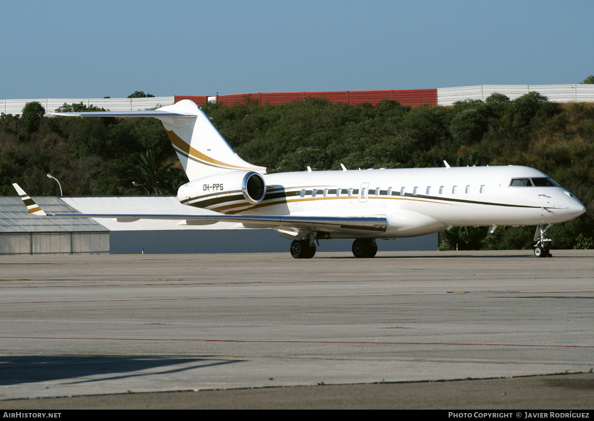 Aircraft Photo of OH-PPS | Bombardier Global Express XRS (BD-700-1A10) | AirHistory.net #785696