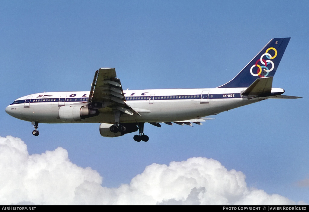 Aircraft Photo of SX-BEE | Airbus A300B4-203 | Olympic | AirHistory.net #785698