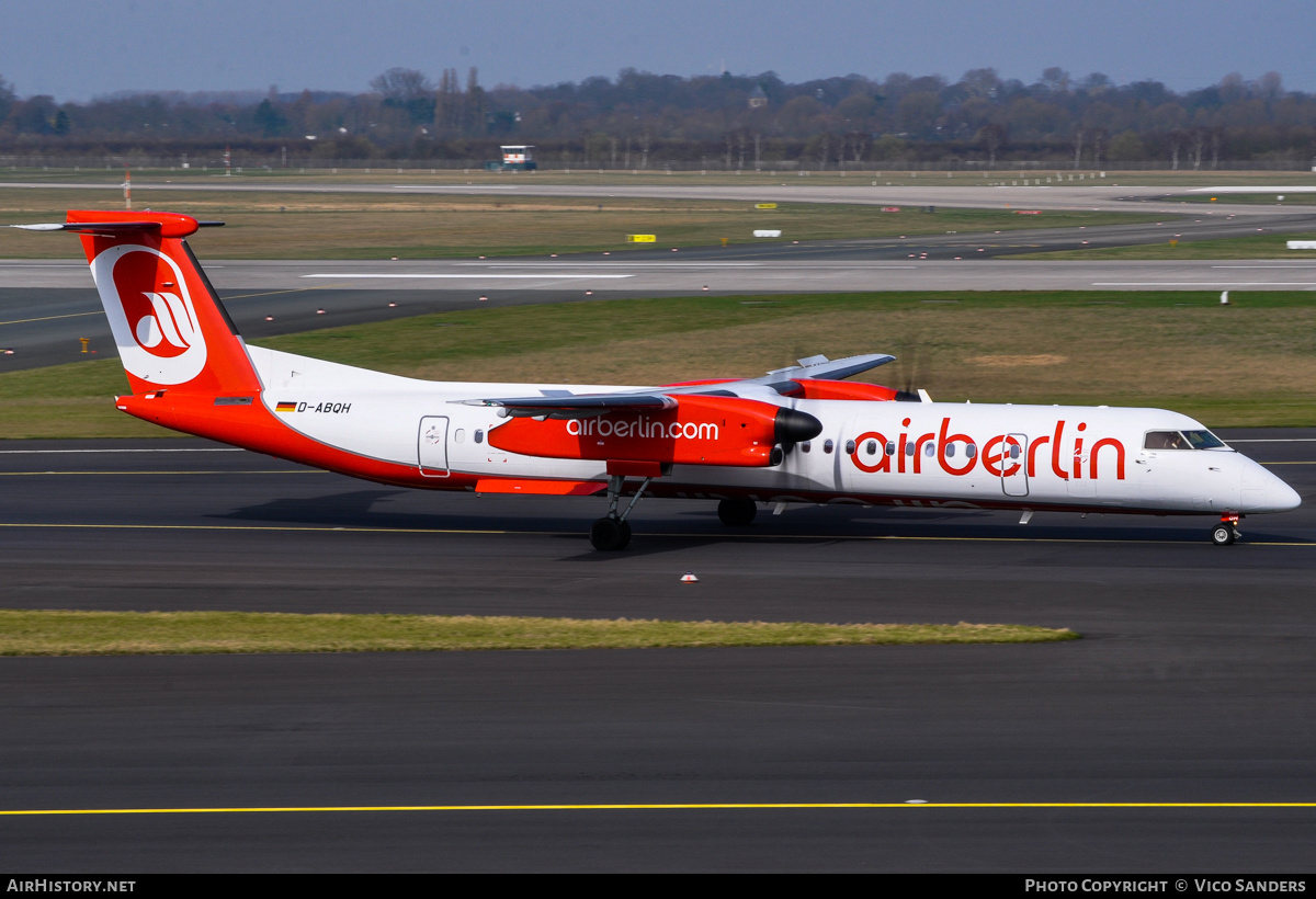 Aircraft Photo of D-ABQH | Bombardier DHC-8-402 Dash 8 | Air Berlin | AirHistory.net #785708