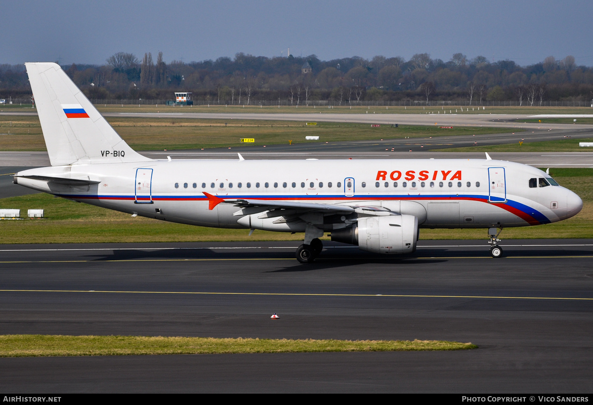 Aircraft Photo of VP-BIQ | Airbus A319-111 | Rossiya - Russian Airlines | AirHistory.net #785718