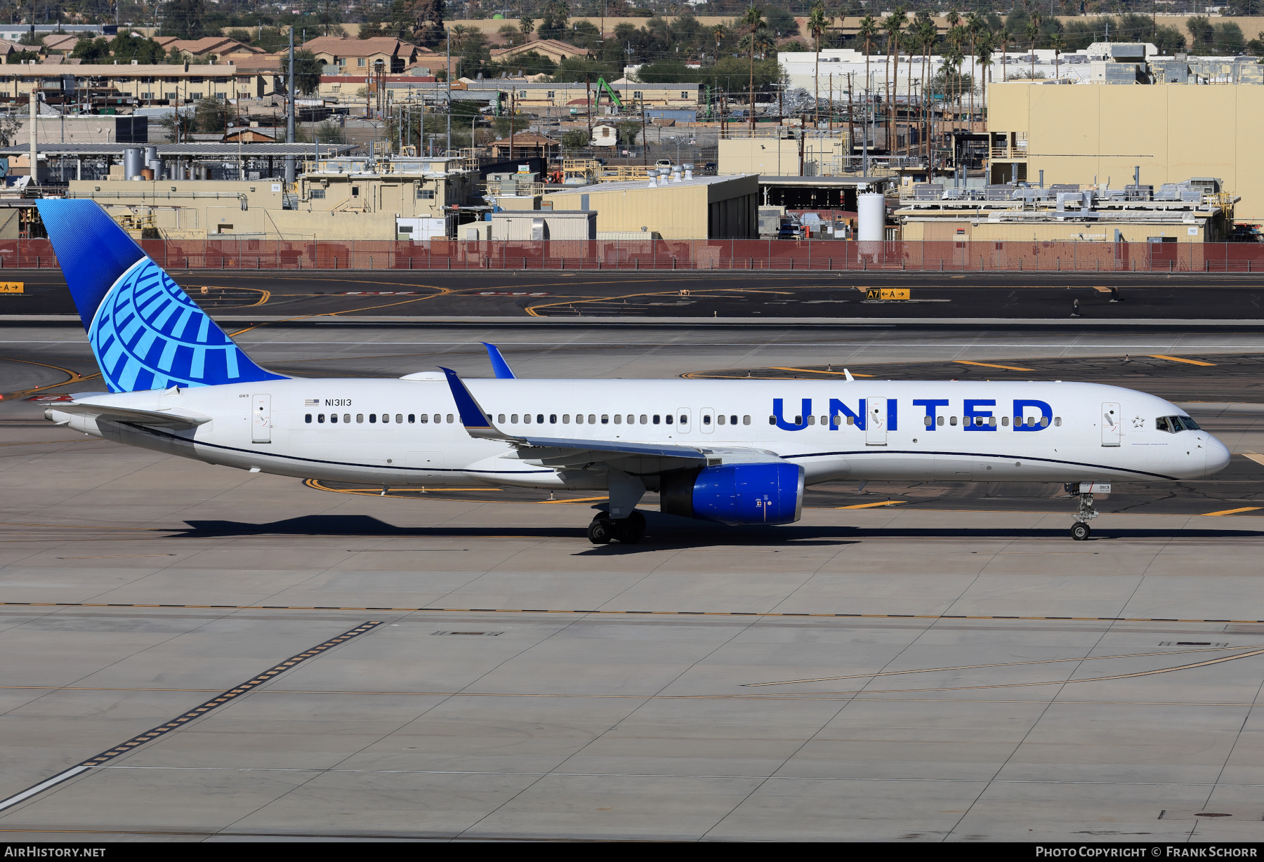 Aircraft Photo of N13113 | Boeing 757-224 | United Airlines | AirHistory.net #785719