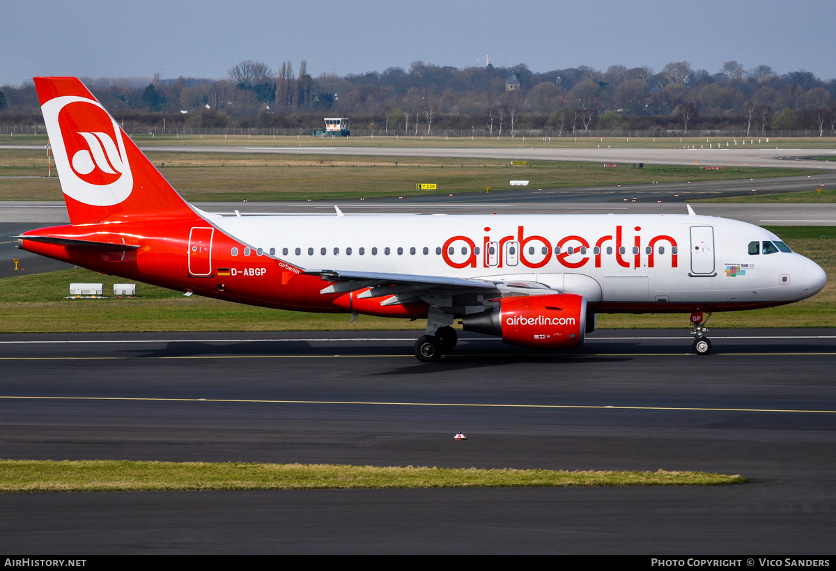 Aircraft Photo of D-ABGP | Airbus A319-112 | Air Berlin | AirHistory.net #785747