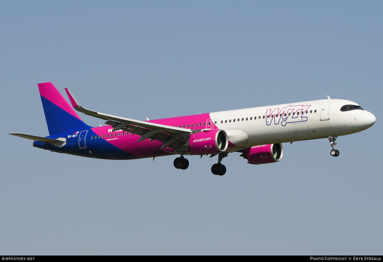 Aircraft Photo of 9H-WDT | Airbus A321-271NX | Wizz Air | AirHistory.net #785751