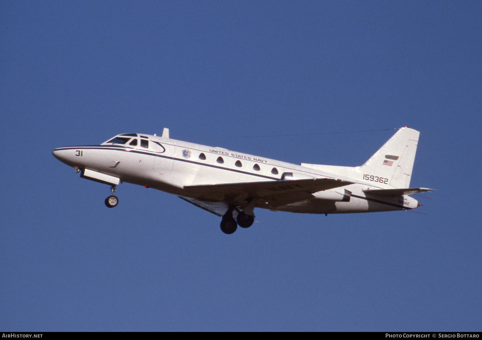 Aircraft Photo of 159362 | North American Rockwell CT-39G | USA - Navy | AirHistory.net #785760