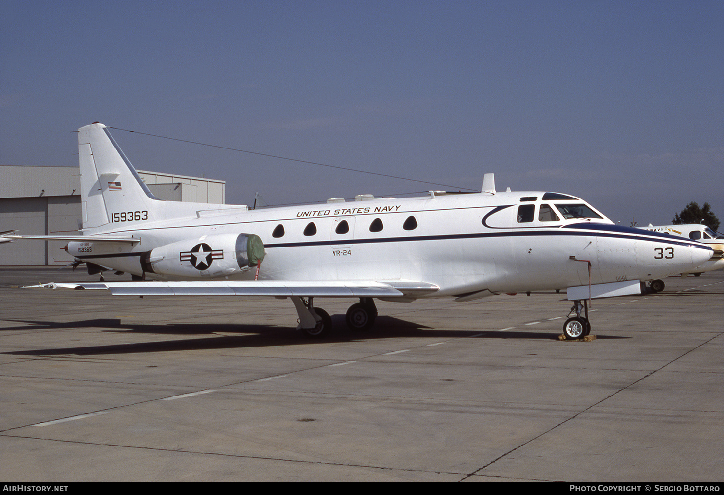 Aircraft Photo of 159363 | North American Rockwell CT-39G | USA - Navy | AirHistory.net #785762