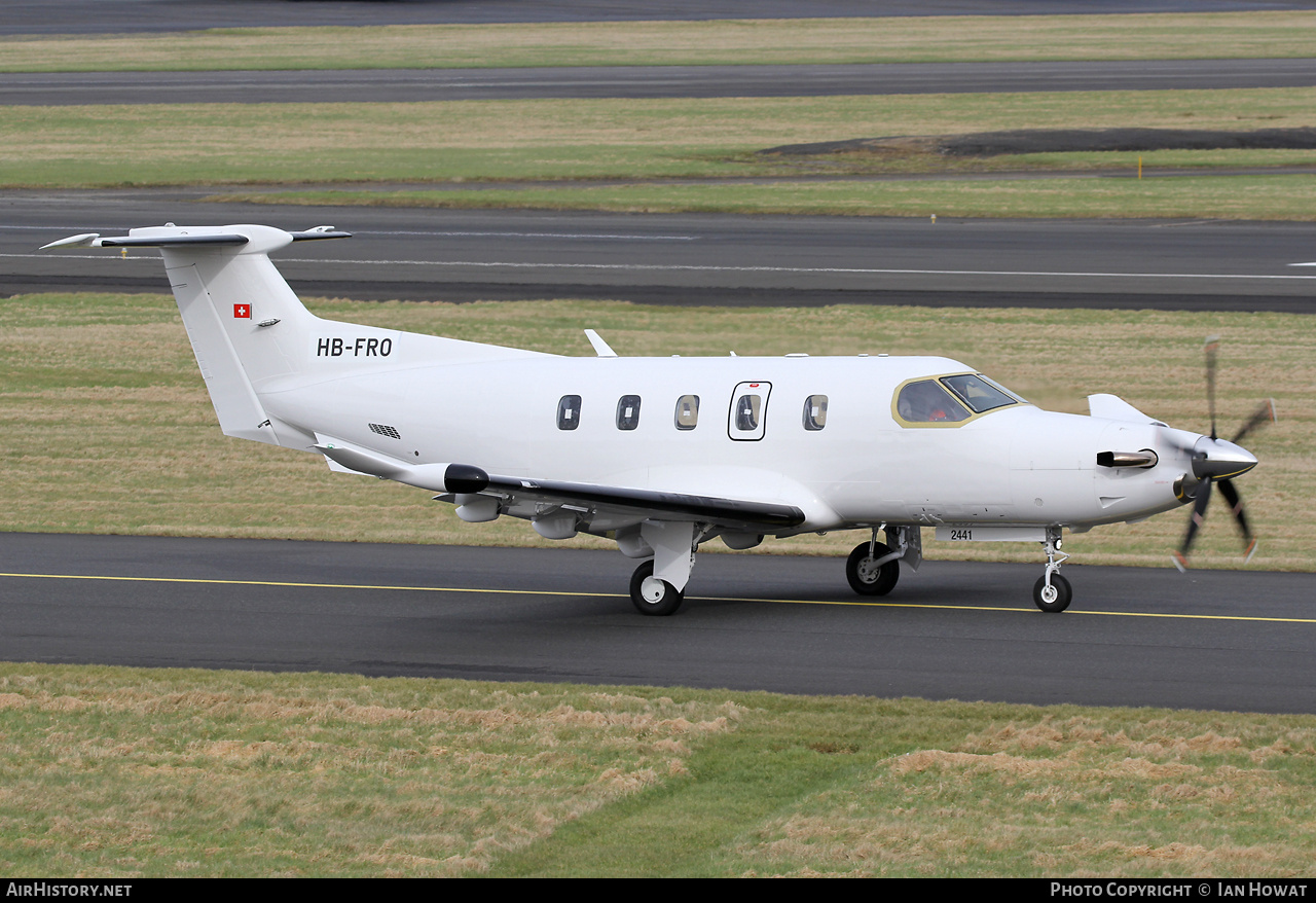 Aircraft Photo of HB-FRO | Pilatus PC-12NGX (PC-12/47E) | AirHistory.net #785769