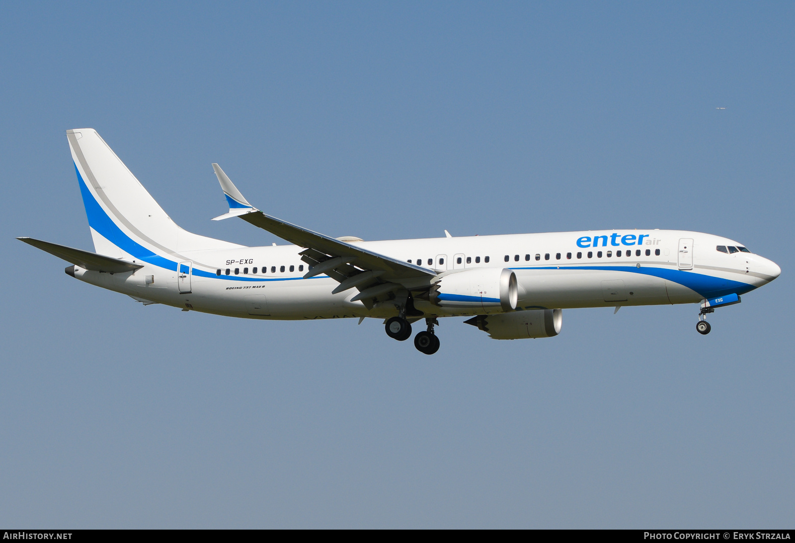 Aircraft Photo of SP-EXG | Boeing 737-8 Max 8 | Enter Air | AirHistory.net #785773
