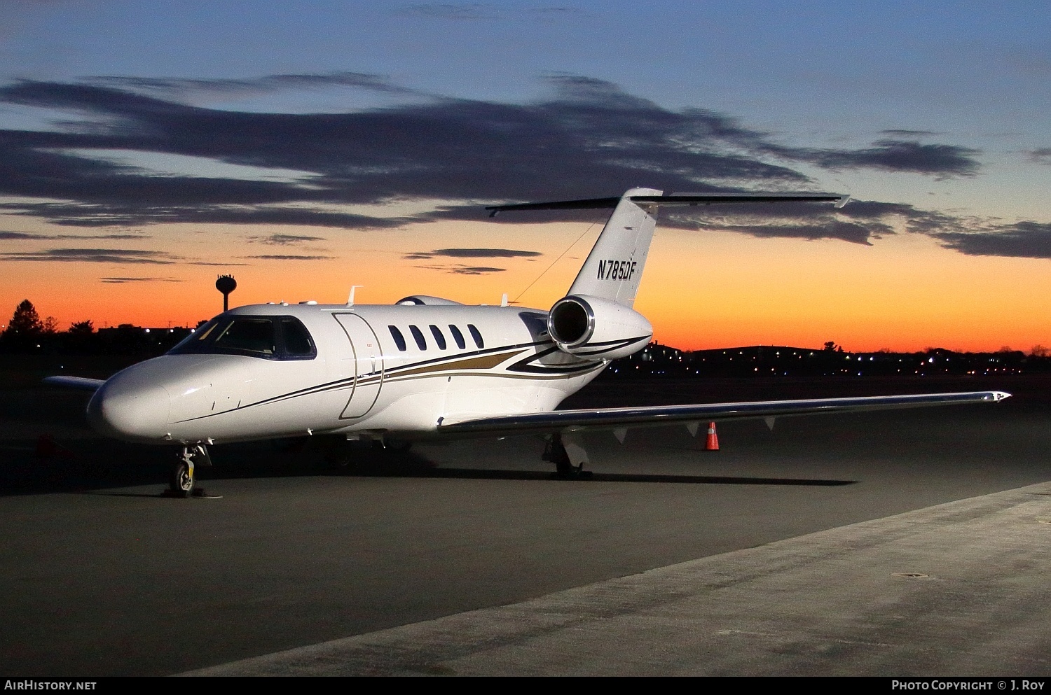 Aircraft Photo of N785DF | Cessna 525C CitationJet CJ4 | AirHistory.net #785774