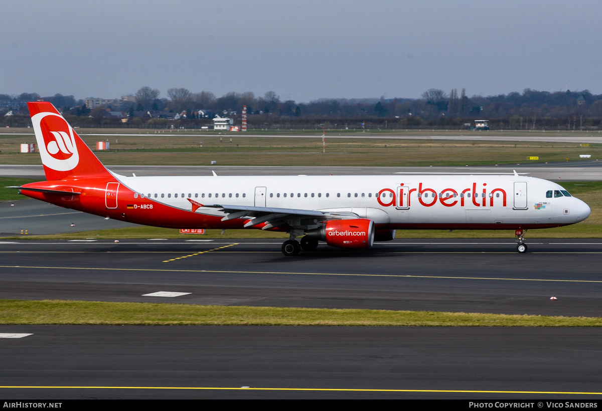 Aircraft Photo of D-ABCB | Airbus A321-211 | Air Berlin | AirHistory.net #785780