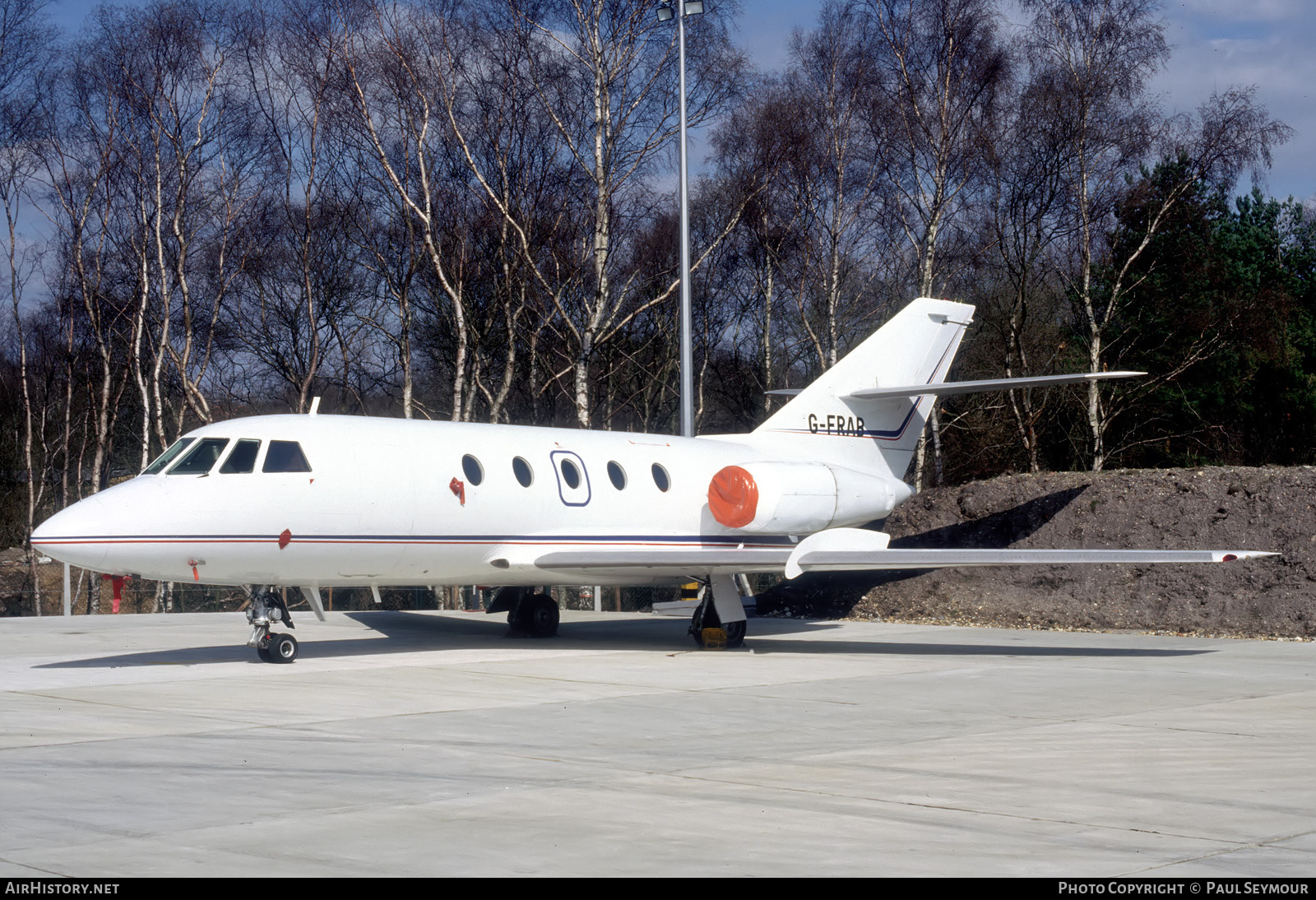 Aircraft Photo of G-FRAB | Dassault Falcon 20F | AirHistory.net #785790