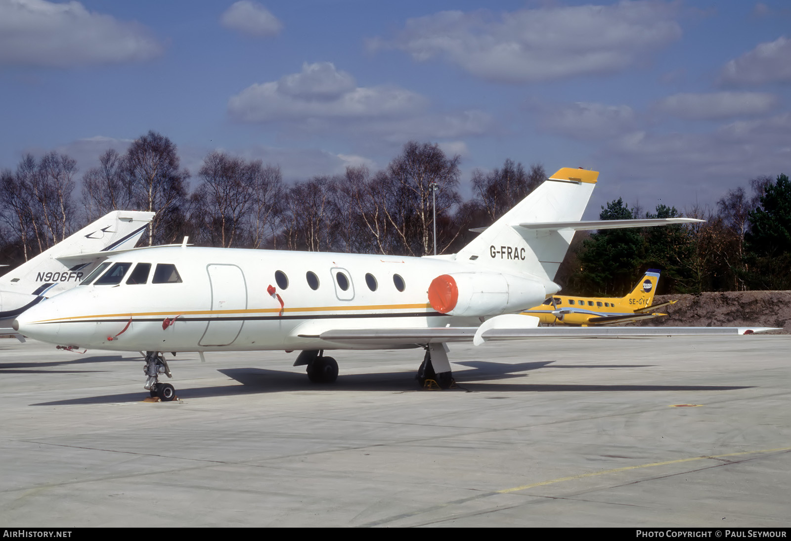 Aircraft Photo of G-FRAC | Dassault Falcon 20F | AirHistory.net #785827