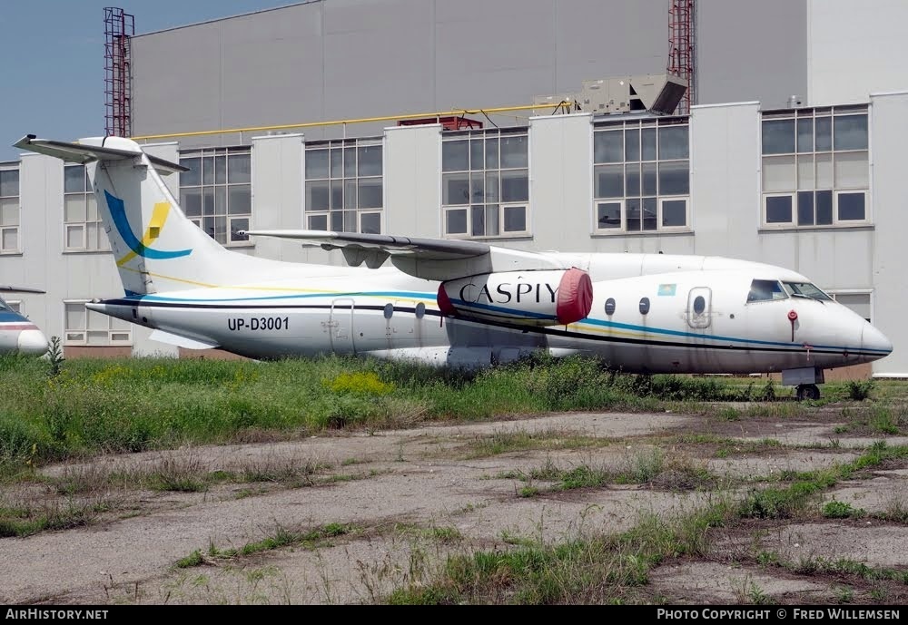 Aircraft Photo of UP-D3001 | Fairchild Dornier 328-300 328JET | Caspiy | AirHistory.net #785833