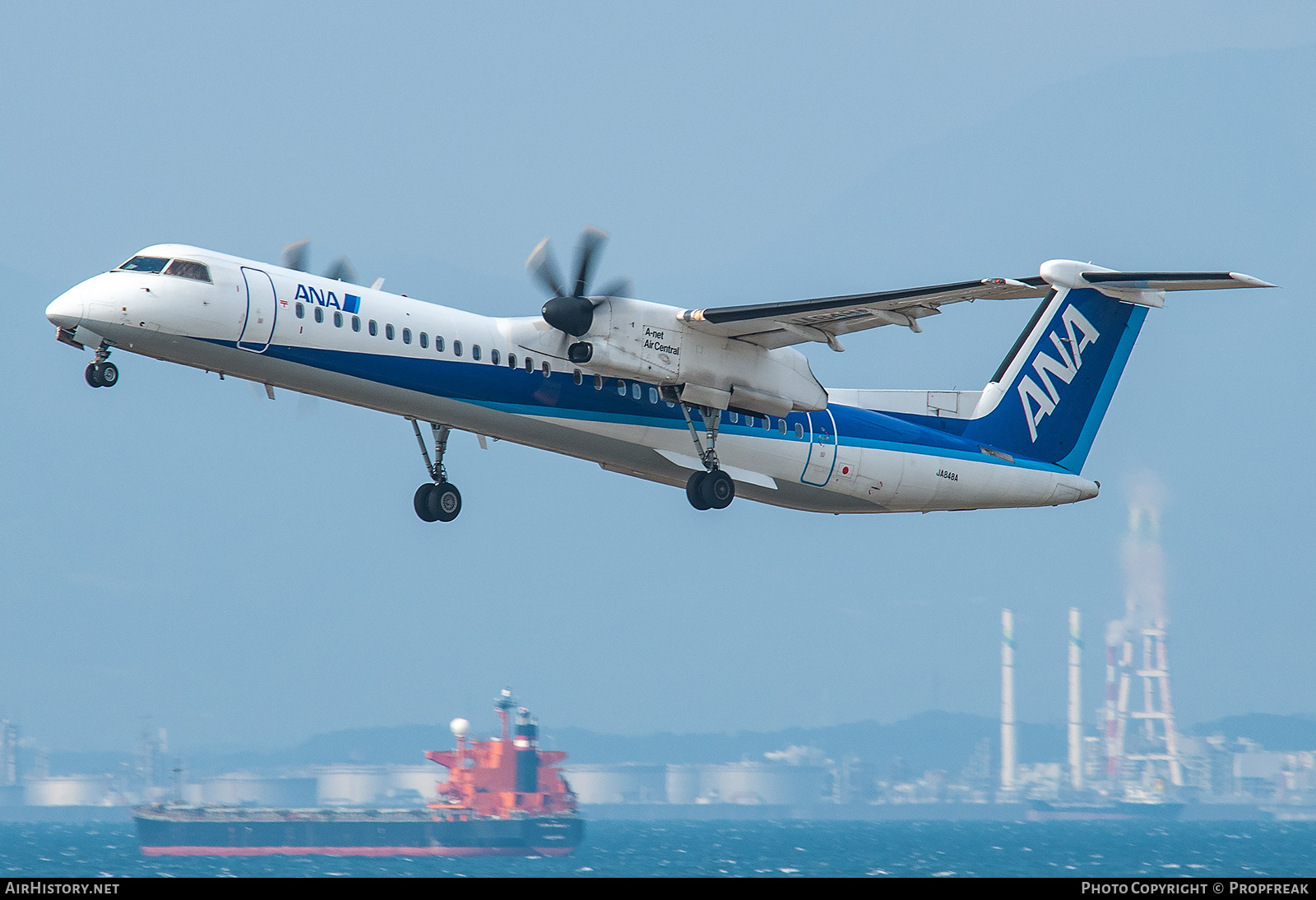 Aircraft Photo of JA848A | Bombardier DHC-8-402 Dash 8 | All Nippon Airways - ANA Wings | AirHistory.net #785846