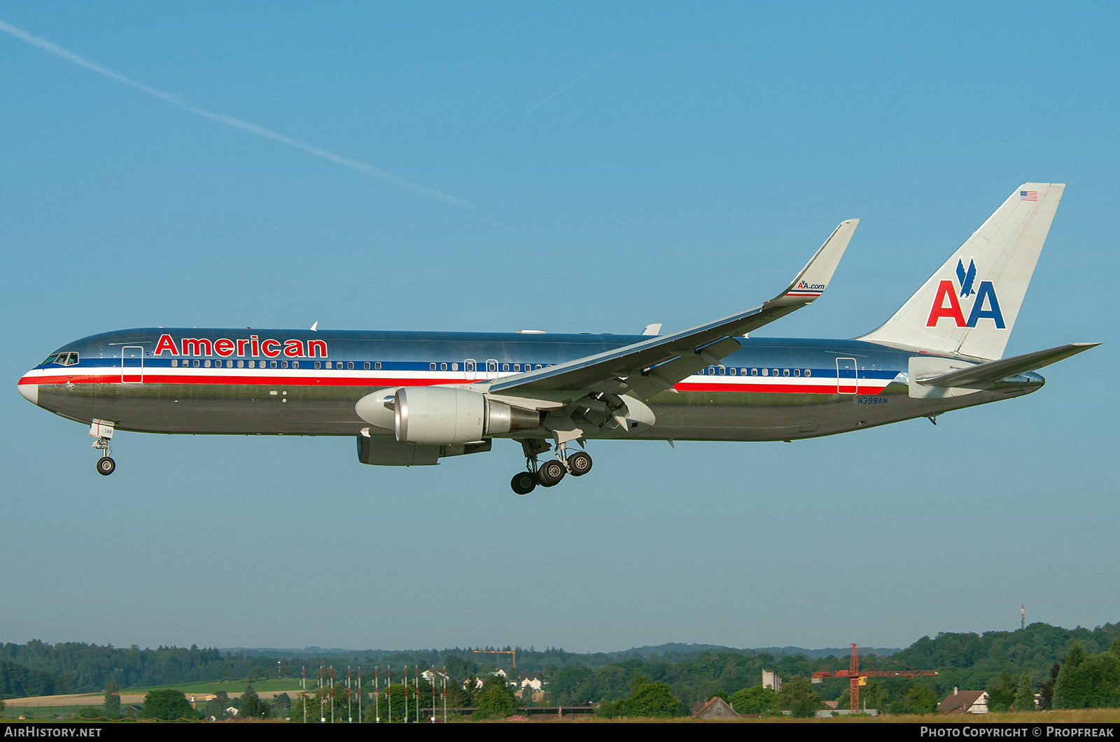 Aircraft Photo of N399AN | Boeing 767-323/ER | American Airlines | AirHistory.net #785857