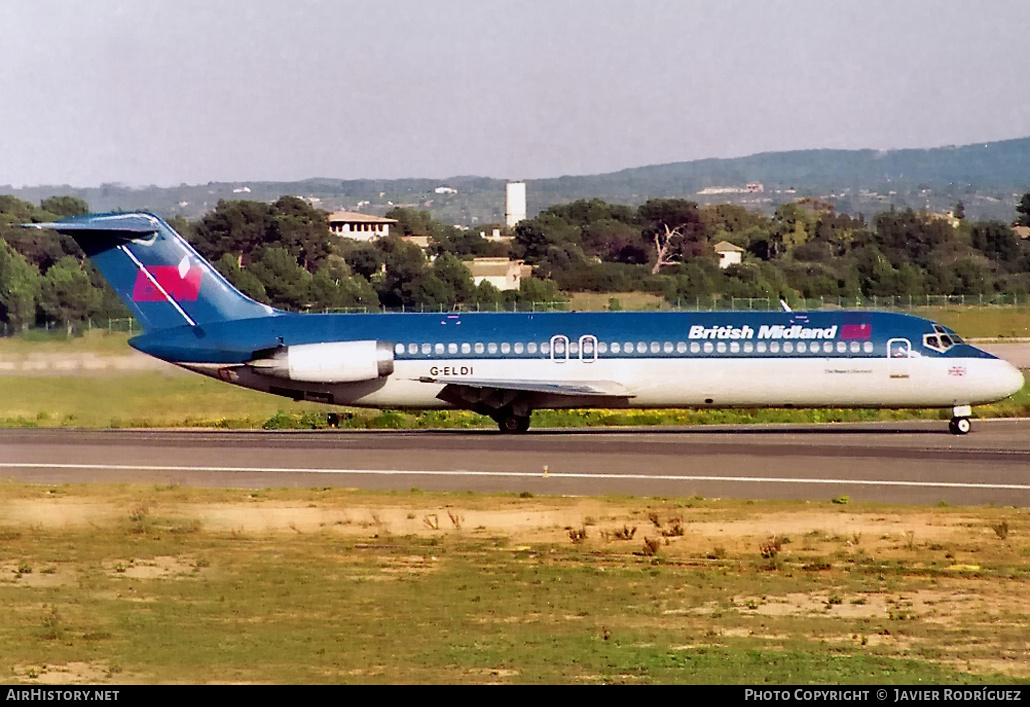 Aircraft Photo of G-ELDI | McDonnell Douglas DC-9-32 | British Midland Airways - BMA | AirHistory.net #785871