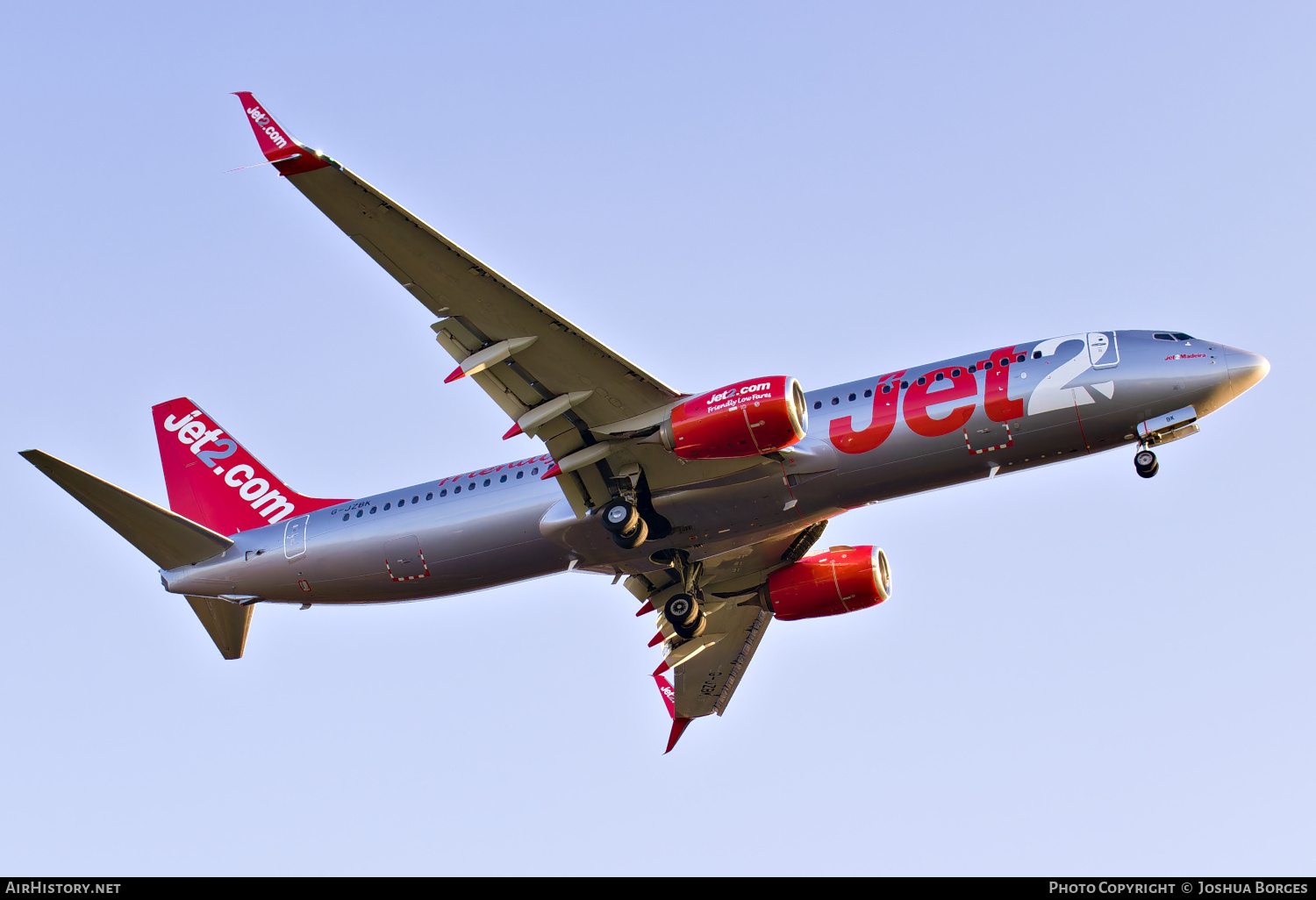 Aircraft Photo of G-JZBK | Boeing 737-800 | Jet2 | AirHistory.net #785879