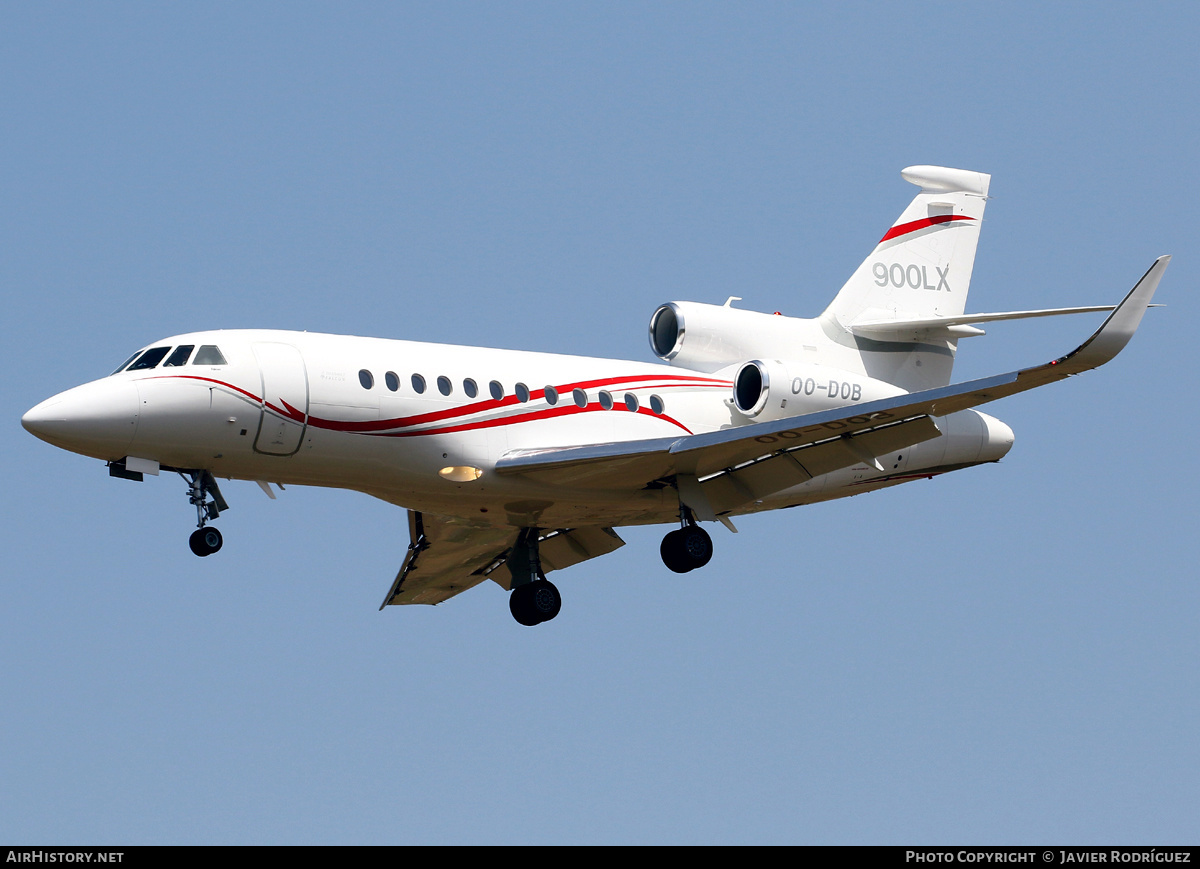 Aircraft Photo of OO-DOB | Dassault Falcon 900LX | AirHistory.net #785897