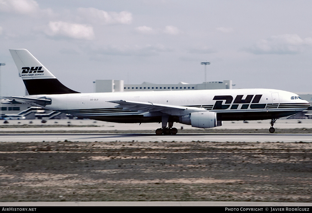 Aircraft Photo of OO-DLD | Airbus A300B4-203(F) | DHL Worldwide Express | AirHistory.net #785898