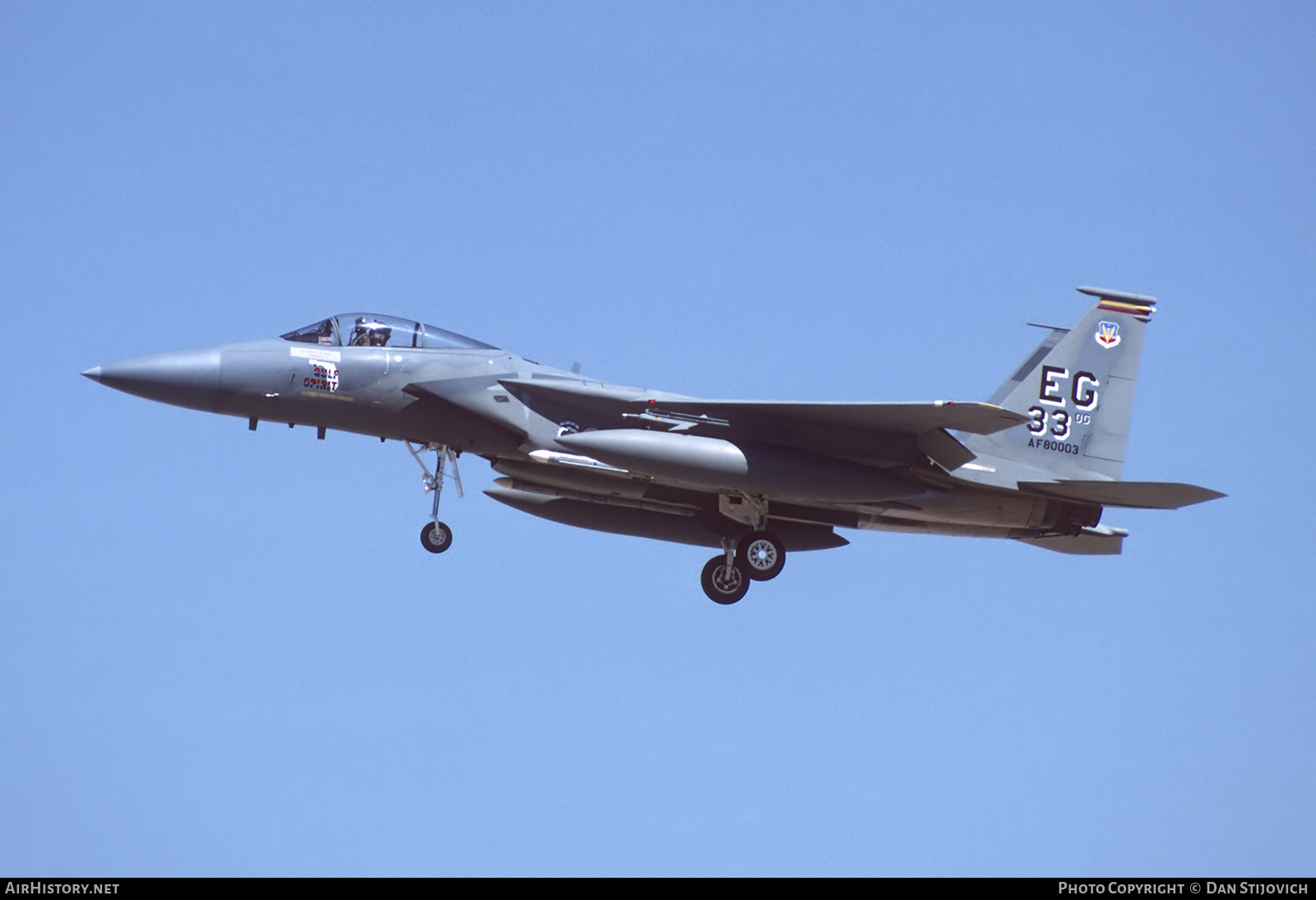 Aircraft Photo of 80-0003 / AF80-003 | McDonnell Douglas F-15C Eagle | USA - Air Force | AirHistory.net #785910