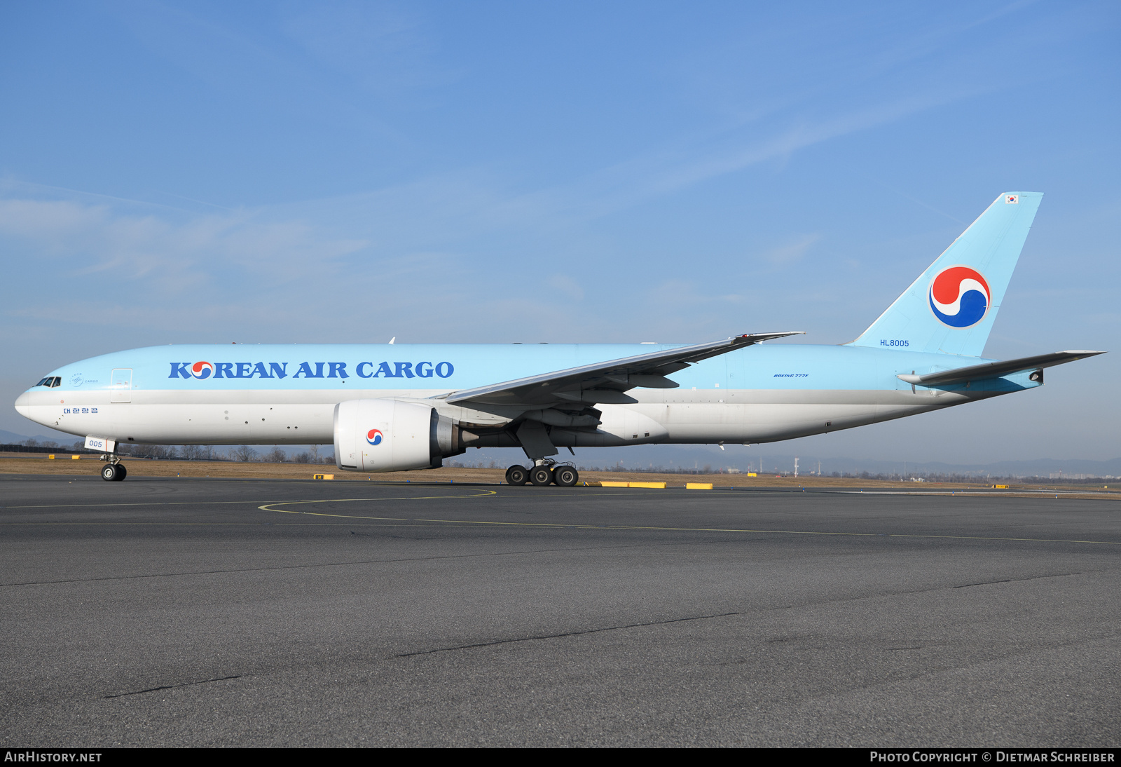 Aircraft Photo of HL8005 | Boeing 777-FB5 | Korean Air Cargo | AirHistory.net #785920