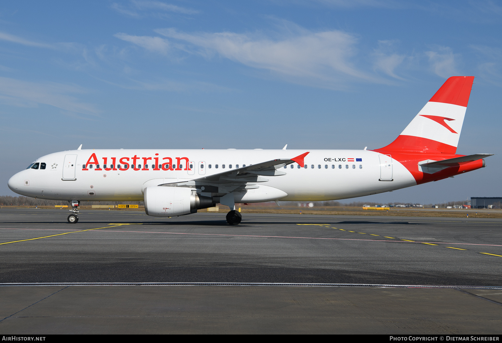 Aircraft Photo of OE-LXC | Airbus A320-216 | Austrian Airlines | AirHistory.net #785928